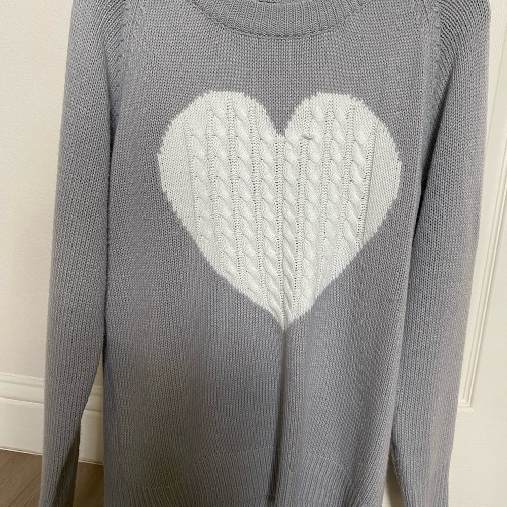 heart sweater